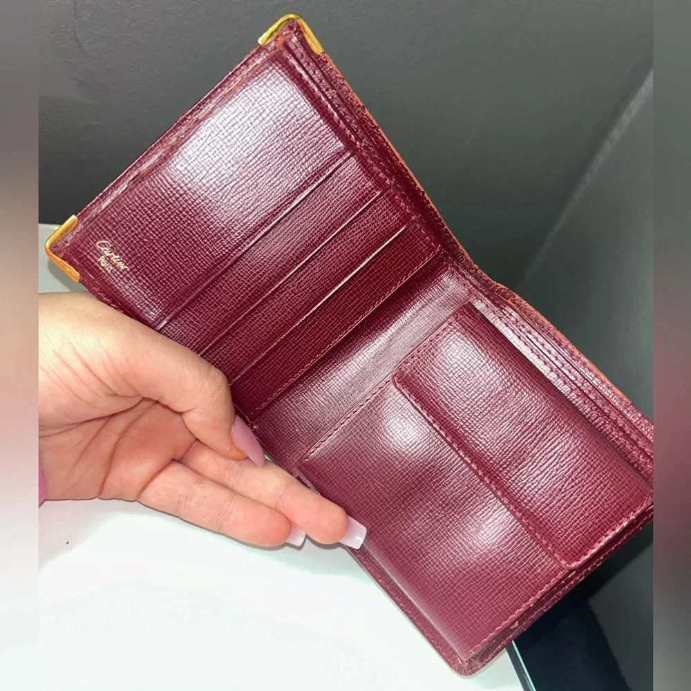 Cartier Signature color bifold wallet